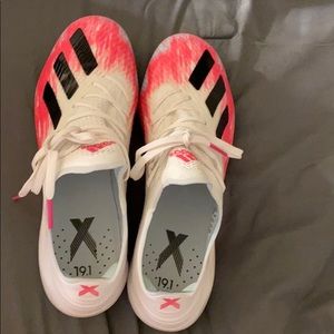 Adidas X 19.2 shock pink/ white